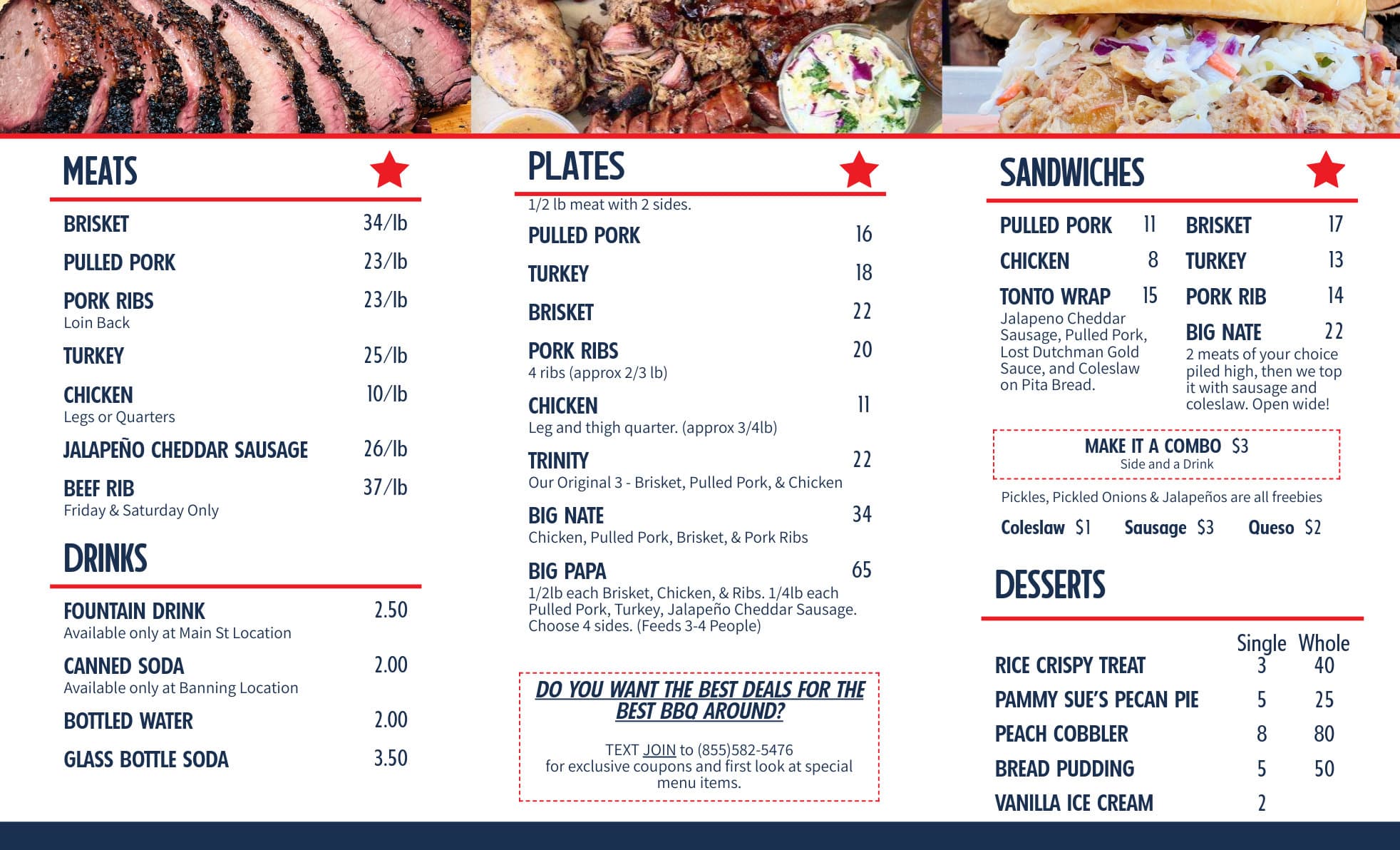 Big Nate's Family BBQ Menu - Page 2