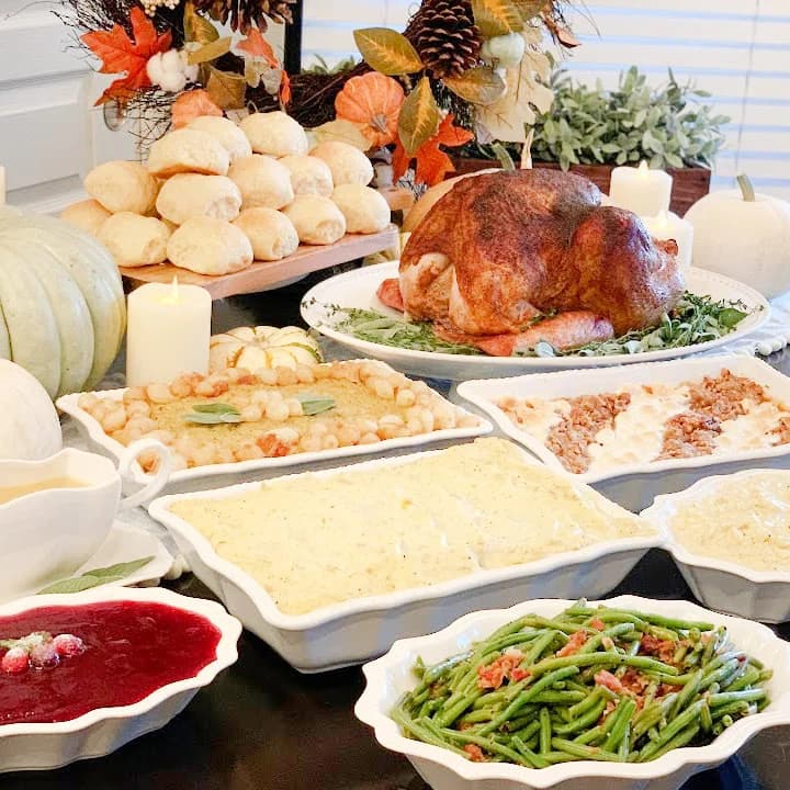 Thanksgiving feast at Big Nate's
