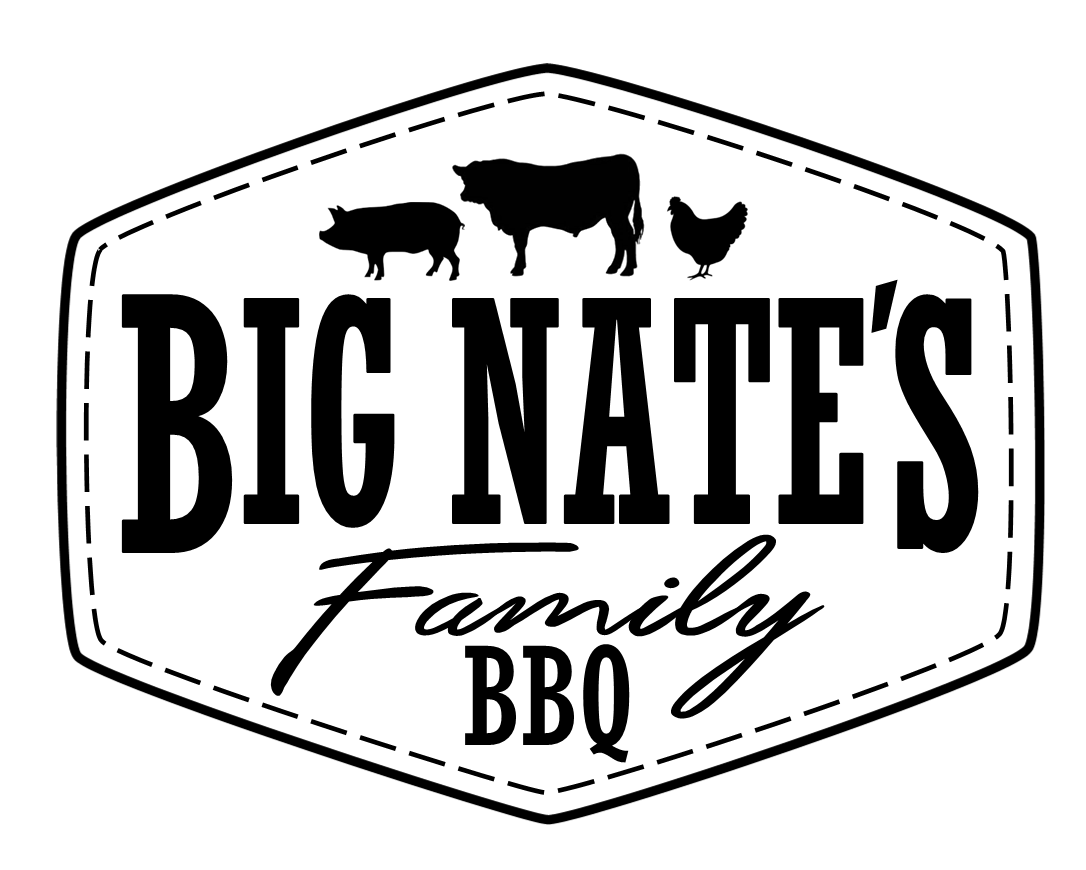 Big Nate's Logo White